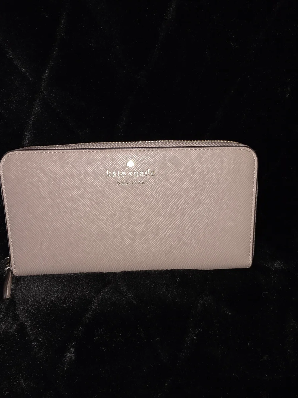 kate spade Blush Pink Zip Around Wallet